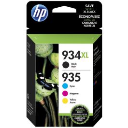 Cartouches d'origine X4E14AE / 934XL/935 HP - multipack 4 couleurs : noire, cyan, magenta, jaune