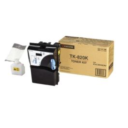 Toner d'origine 1T02HP0EU0 / TK-820 K Kyocera - noir