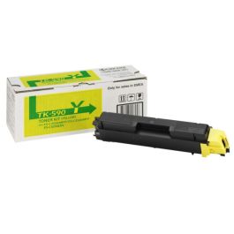 Toner d'origine 1T02KVANL0 / TK-590 Y Kyocera - jaune