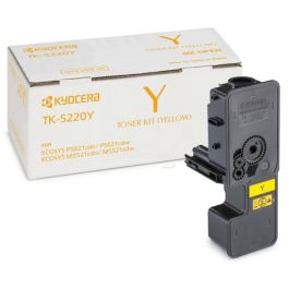 Toner d'origine 1T02R9ANL1 / TK-5220 Y Kyocera - jaune