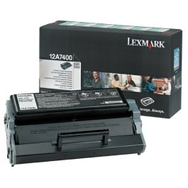 Toner d'origine 12A7400 Lexmark - noir