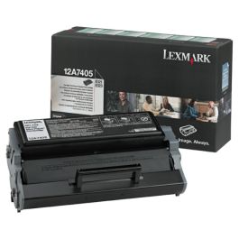 Toner d'origine 12A7405 Lexmark - noir