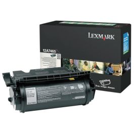 Toner d'origine 12A7465 Lexmark - noir