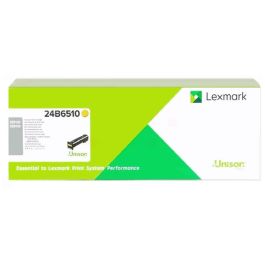 Toner d'origine 24B6510 Lexmark - jaune