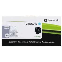 Toner d'origine 24B6717 Lexmark - cyan