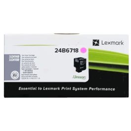 Toner d'origine 24B6718 Lexmark - magenta