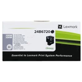 Toner d'origine 24B6720 Lexmark - noir