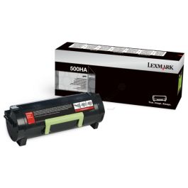 Toner d'origine 50F0HA0 / 500HA Lexmark - noir