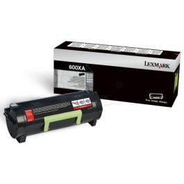 Toner d'origine 60F0XA0 / 600XA Lexmark - noir