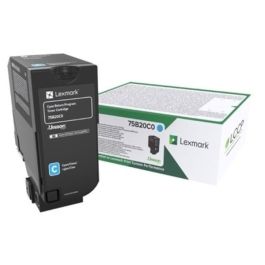 Toner d'origine 75B20C0 Lexmark - cyan