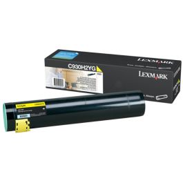 Toner d'origine C930H2YG Lexmark - jaune