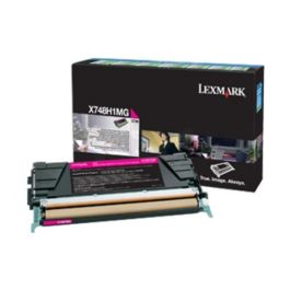 Toner d'origine X748H3MG Lexmark - magenta