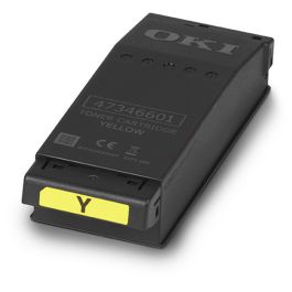 Toner d'origine 09006129 OKI - jaune