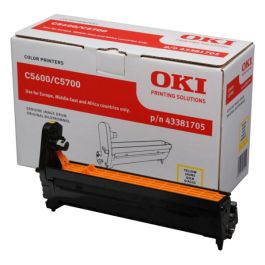 Tambour d'origine 43381705 OKI - jaune