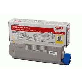 Toner d'origine 43865721 OKI - jaune