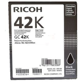 Cartouche d'origine 405836 / GC-42 K Ricoh - noire