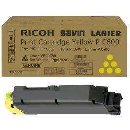 Toner d'origine 408317 / P C600 Ricoh - jaune