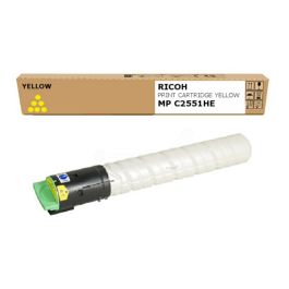 Toner d'origine 842062 / TYPE MPC 2551 HE Ricoh - jaune
