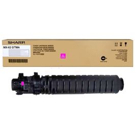 Toner d'origine MX62GTMA Sharp - magenta