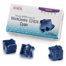 Encre solide d'origine 108R00660 Xerox - cyan - pack de 3