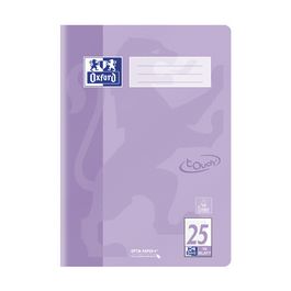 Oxford Cahier Touch pastel, A4, linéature 25, lilas