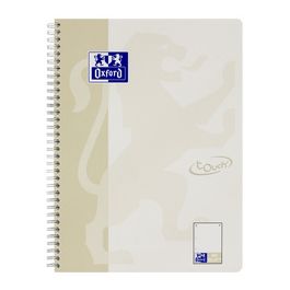 Oxford Cahier spiralé Touch, A4+, pointillé, 160 pages