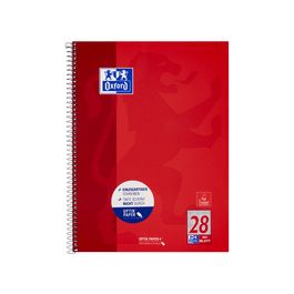 Oxford Cahier, format A4+, quadrillé, 160 pages,marge gauche