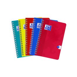 Oxford Carnet reliure intégrale, 110 x 170 mm, quadrillé 5x5