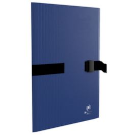 Oxford Chemise à sangle Bicolor Recyc+ , A4, carton, bleu