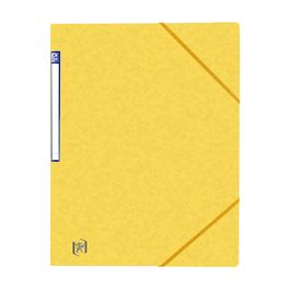 Oxford Chemise simple à élastique Top File+, A4, jaune