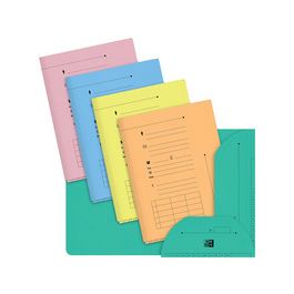 Oxford Chemise sous-dossier PASTEL, 2 rabats, A4, assorti