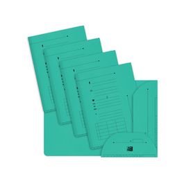 Oxford Chemise sous-dossier PASTEL, 2 rabats, A4, vert