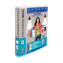 Oxford Classeur personnalisable POLYVISION Maxi, dos: 40 mm