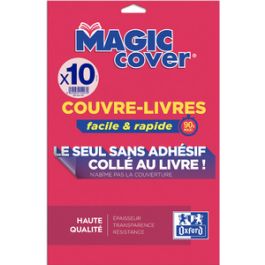 Oxford Couvre-livres "Magic Cover", contenu: 10 feuilles