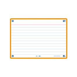 Oxford Fiches "Flash 2.0", 105 x 148 mm, orange