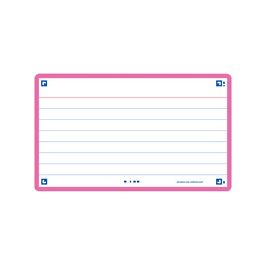 Oxford Fiches "Flash 2.0", 75x125 mm, quadrillé, bleu