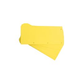 Oxford Intercalaires Duo, en carton, 240 x 105 mm, jaune