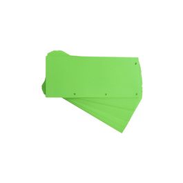 Oxford Intercalaires Duo, en carton, 240 x 105 mm, vert