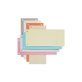 Oxford Intercalaires en carton, pour format A4, vert