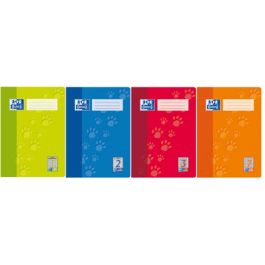 Oxford Junior Schulheft "Tatzen", DIN A4, Lineatur 1