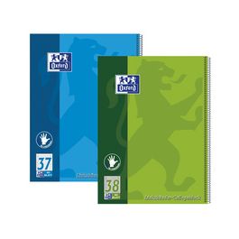 Oxford Linkshänder-Collegeblock, DIN A4+, liniert, 80 Blatt