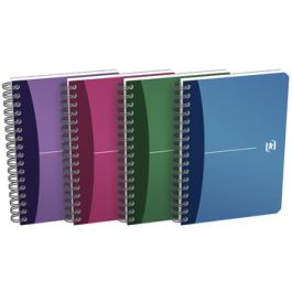 Oxford Office Carnet à spirale Urban Mix, A6, quadrillé, PP