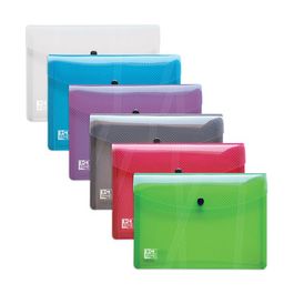 Oxford Pochette à documents HAWAI, A4, PP, assorti x20