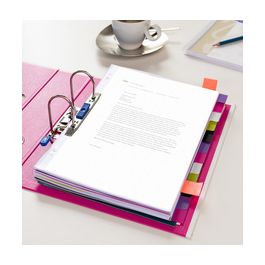 Oxford Pochette perforée, A4, PP, 0,09 mm, transparent