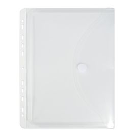 Oxford Pochettes à soufflet, A4, PP, 0,2 mm, transparent