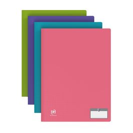 Oxford Protège-documents Memphis, A4, 30 pochettes, assorti x10