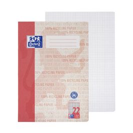 Oxford Schulheft "Recycling", DIN A4, 16 Blatt, Lineatur 22