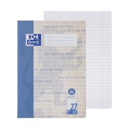 Oxford Schulheft "Recycling", DIN A4, 16 Blatt, Lineatur 27