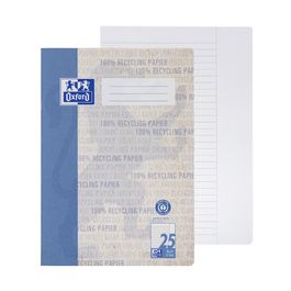 Oxford Schulheft "Recycling", DIN A4, Lineatur 25 / liniert