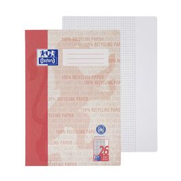Oxford Schulheft "Recycling", DIN A4, Lineatur 26 / kariert
